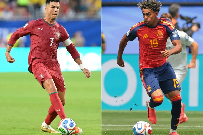 Prediksi Portugal vs Spanyol, Portugal vs Spanyol, Piala Dunia 2026, Cristiano Ronaldo, Lamine Yamal